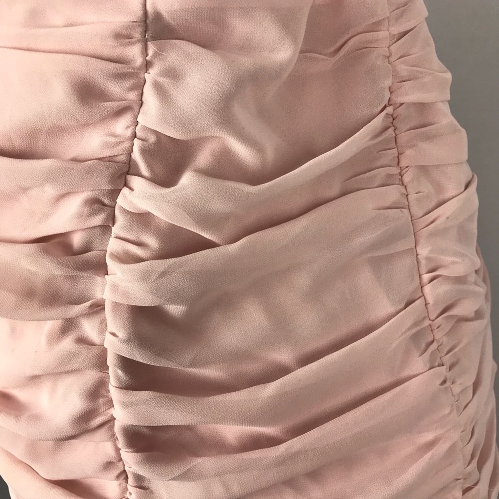 H&M Ruched Dress Strapless - Picture 6 of 8